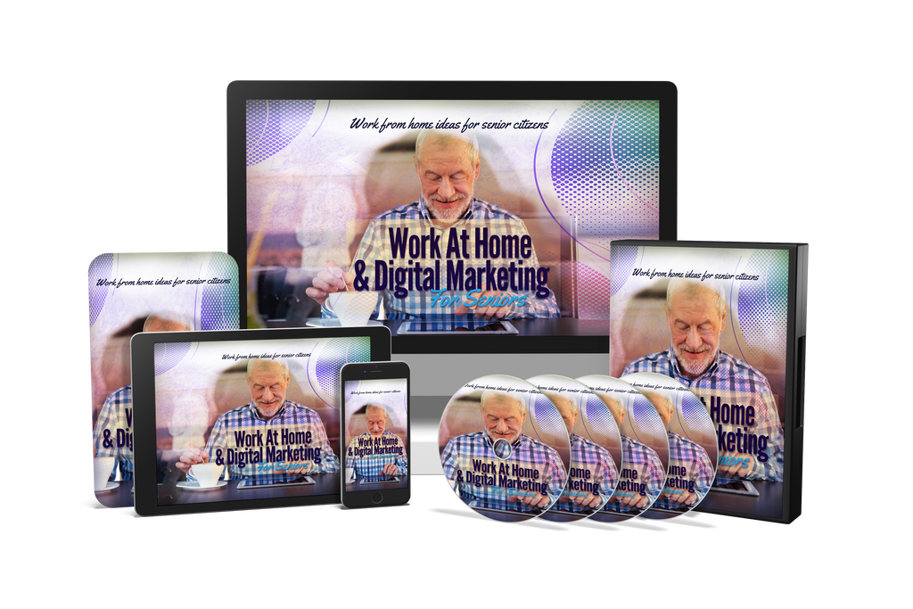 Work At Home and Digital Marketing For Seniors Course (Videos)