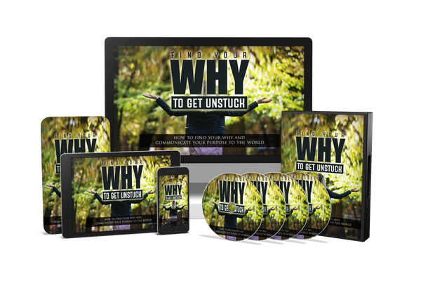 Find Your Why To Get Unstuck Course (Audios & Videos)