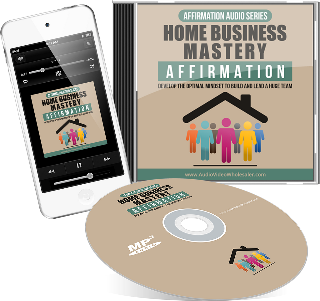 Home Business Mastery Affirmation Audio Book (Master Resell Rights License)