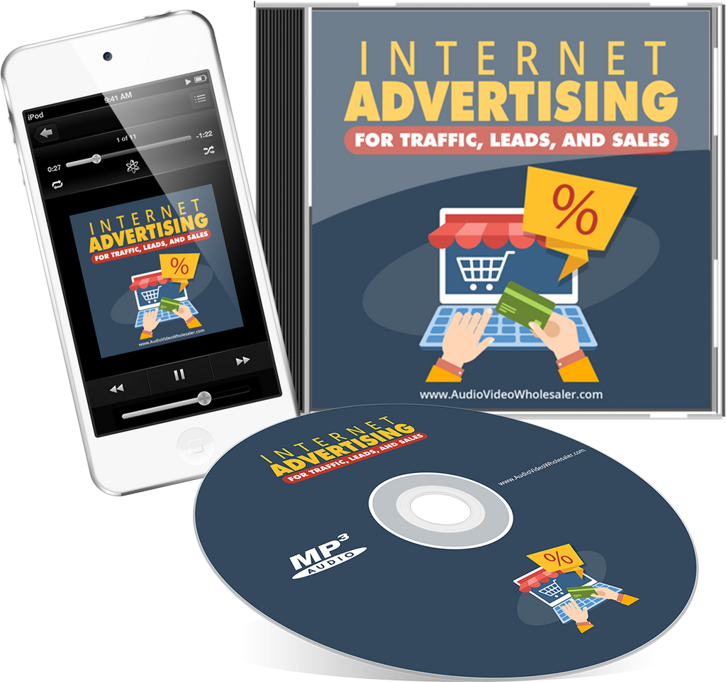 Internet Advertising for Traffic, Leads, and Sales Audio Book (Master Resell Rights License)