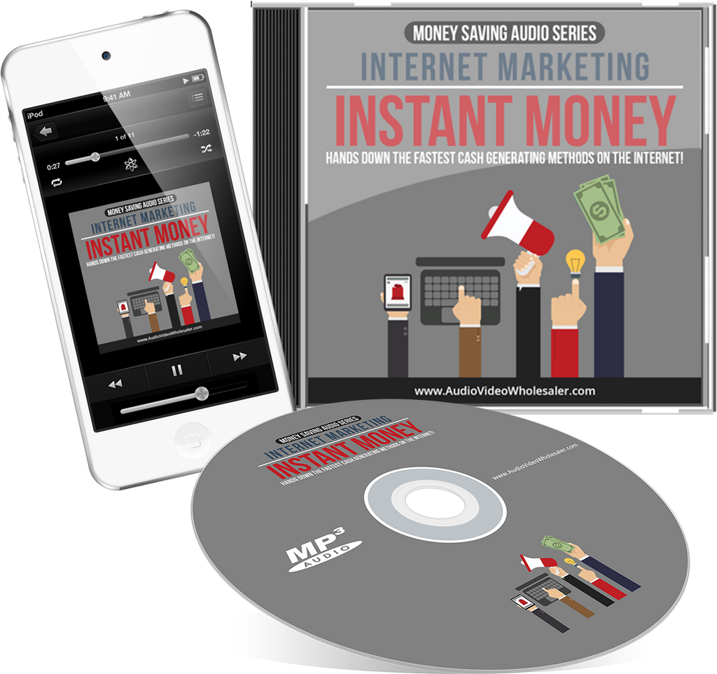 Internet Marketing Instant Money Audio Book (Master Resell Rights License)