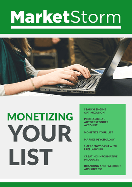 Monetizing Your List