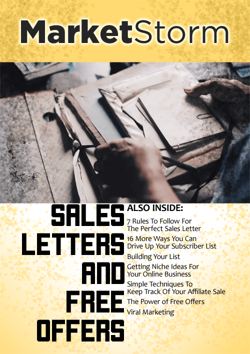 Sales Letters And Free Offers