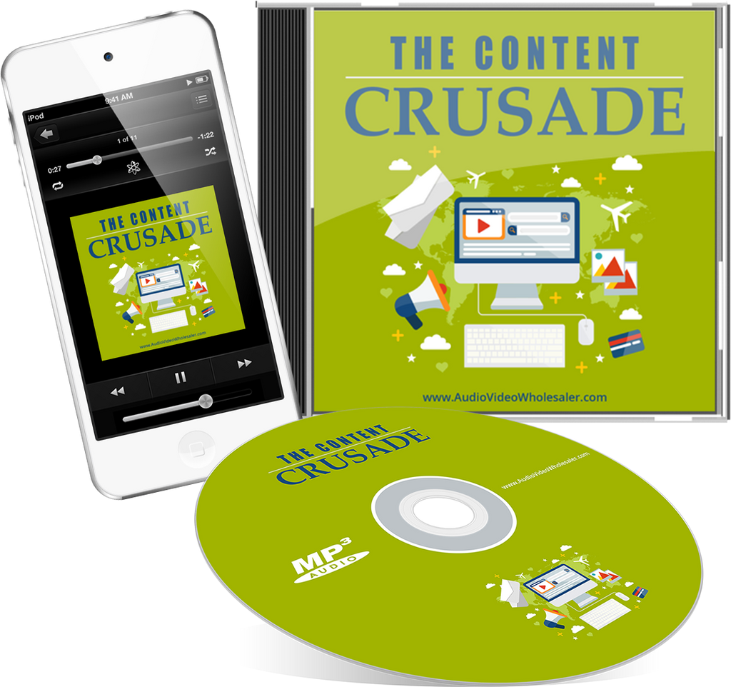 The Content Crusade Audio Book (Master Resell Rights License)