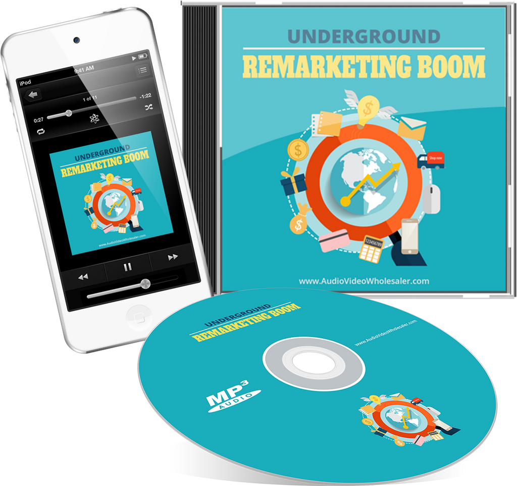 Underground Remarketing Boom Audio Book (Master Resell Rights License)
