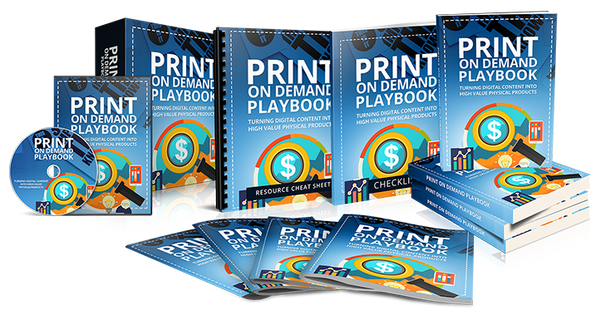 Print on Demand Course (Audios, eBooks & Videos)