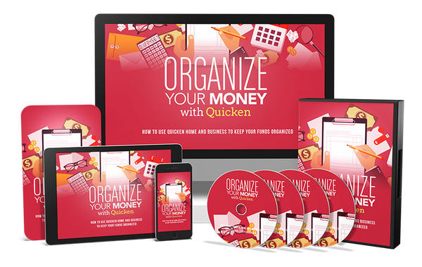 Organize Your Money With Quicken Advanced Course (Audios & Videos)