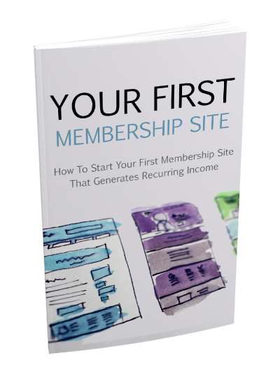 Your First Membership Site (eBooks)