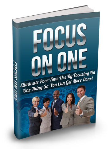 Focus On One (eBook)