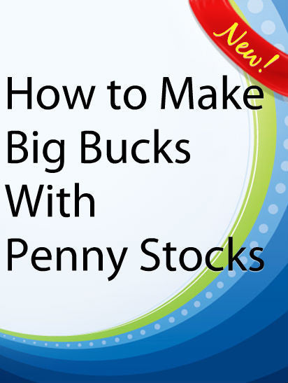 How to Make Big Bucks With Penny Stocks  PLR Ebook